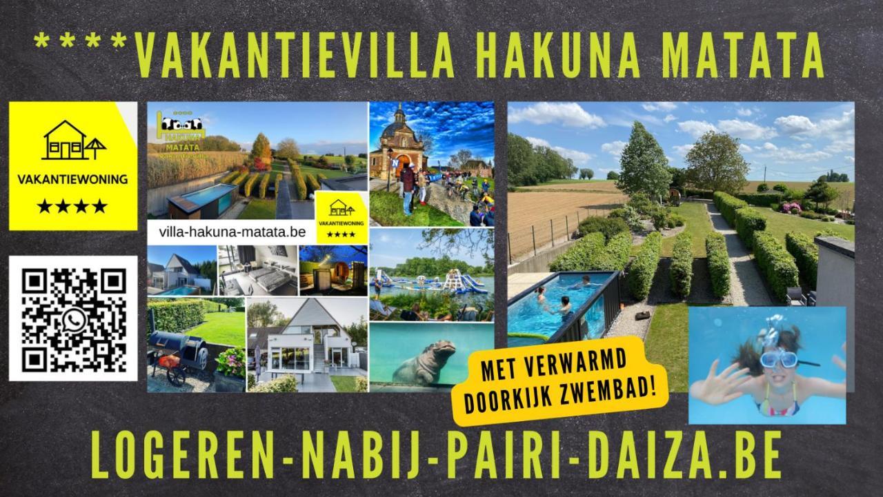 Vakantiewoning Hakuna Matata Geraardsbergen Exterior foto