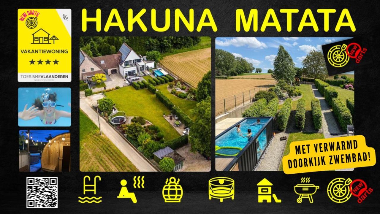 Vakantiewoning Hakuna Matata Geraardsbergen Exterior foto